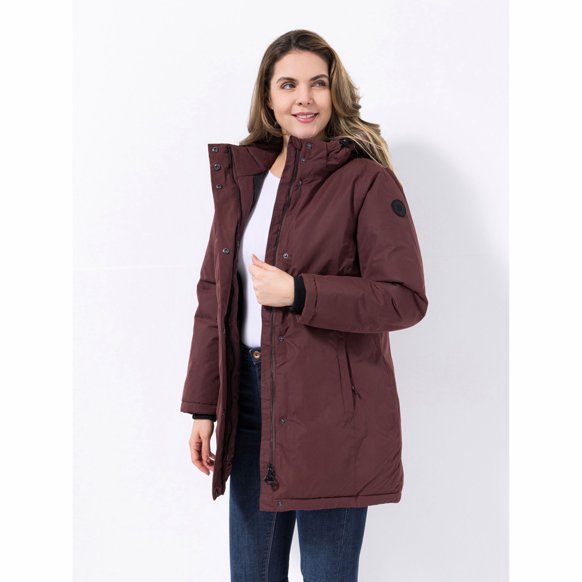 CENTIGRADE ACTIVE Funktionsparka abnehmbare Kapuze gestepptes Futter wasserdicht