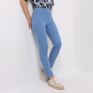 DENIM & CO. Schlupfhose Denise Rundumdehnbund knöchellang leichte Qualität
