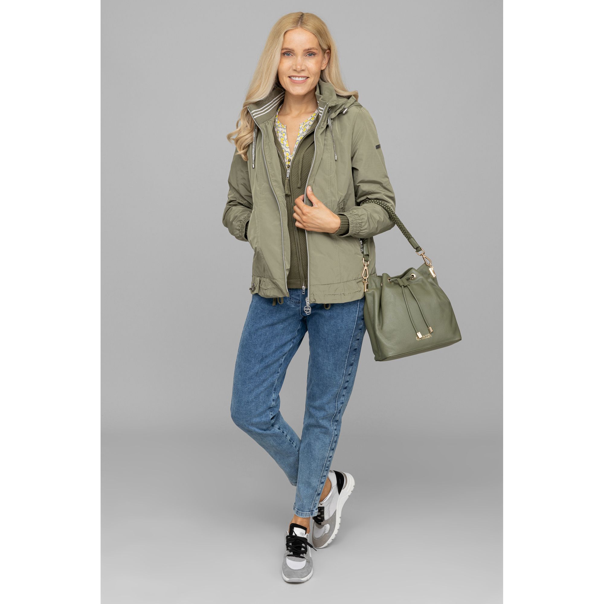 DAWID by Dawid Tomaszewski Jacke, 1/1-Arm Länge ca. 66cm figurumspielend