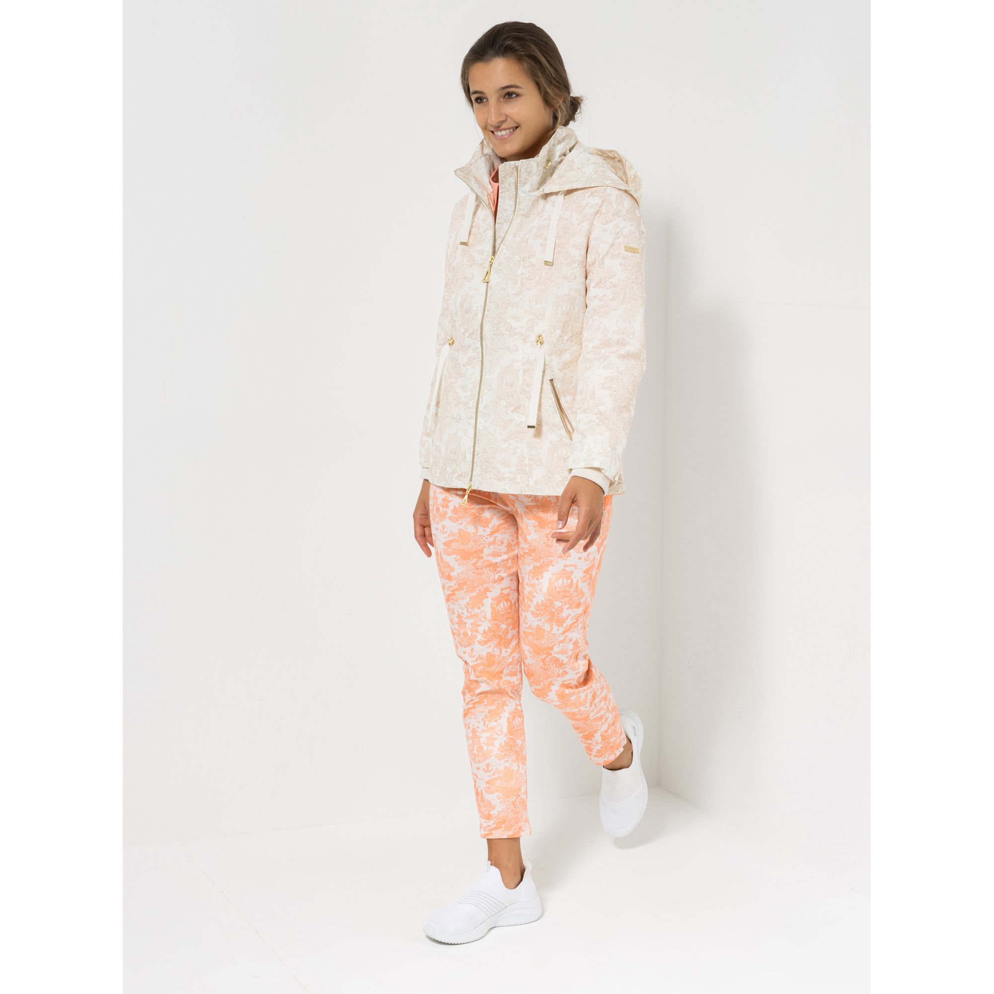 DAWID by Dawid Tomaszewski Outdoorjacke, 1/1 Arm abnehmbare Kapuze figurumspielend