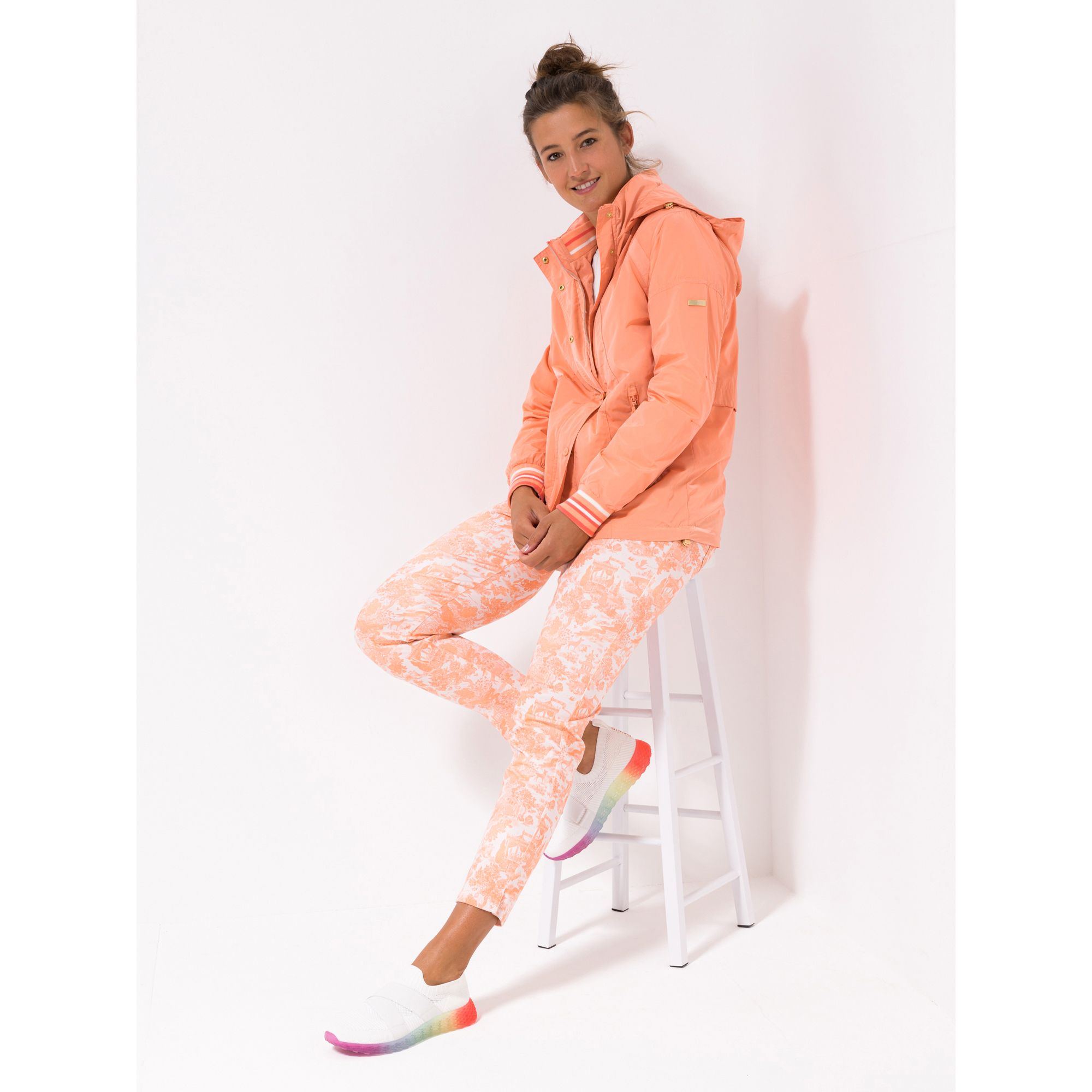 DAWID by Dawid Tomaszewski Outdoorjacke, 1/1 Arm abnehmbare Kapuze figurumspielend