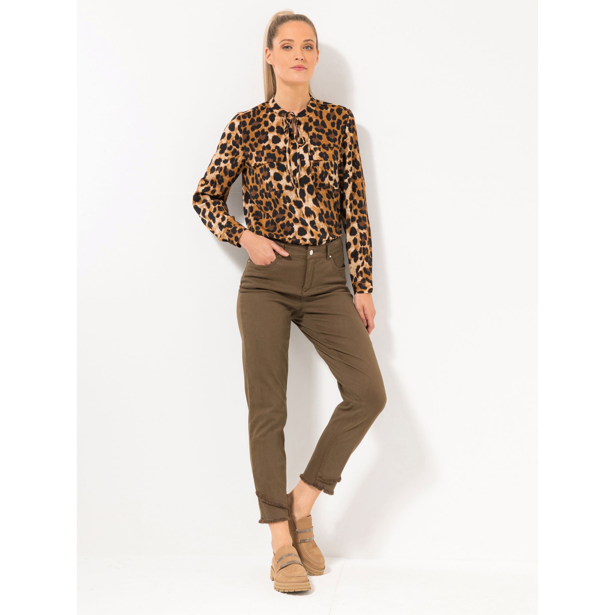 STEFFEN SCHRAUT Hose Los Angeles elastische Ware OEKO-TEX® sehr schmales Bein