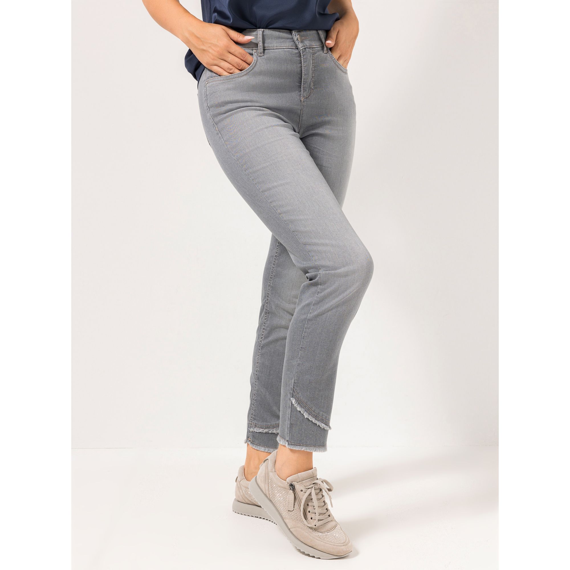 STEFFEN SCHRAUT Hose Los Angeles elastische Ware OEKO-TEX® sehr schmales Bein