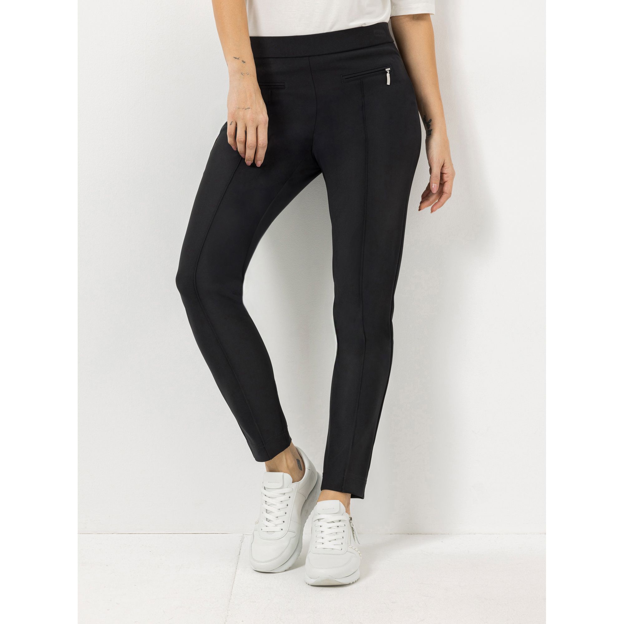 STEFFEN SCHRAUT Jeggings London knöchellang Reißverschluss-Detail sehr schmales Bein