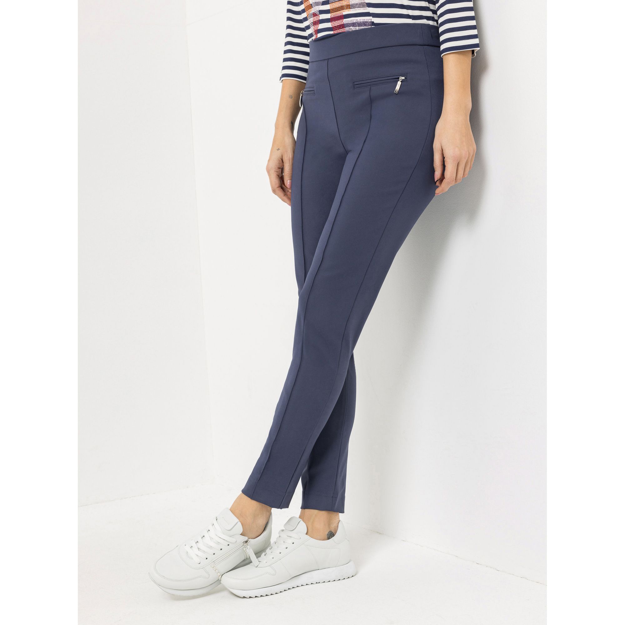 STEFFEN SCHRAUT Jeggings London knöchellang Reißverschluss-Detail sehr schmales Bein