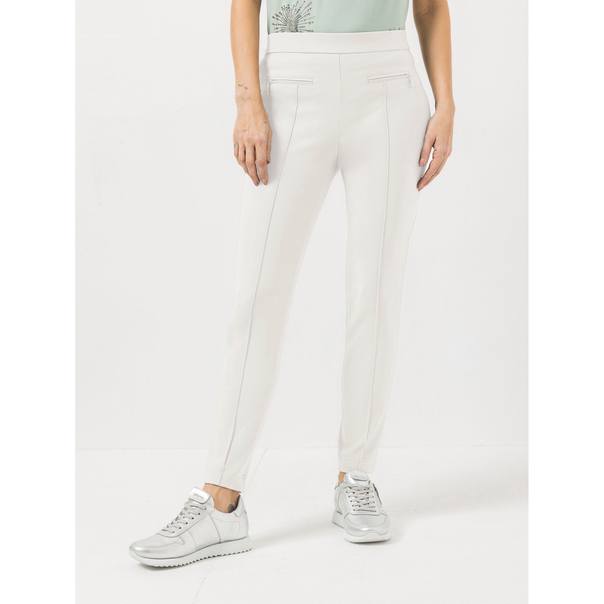 STEFFEN SCHRAUT Jeggings London knöchellang Reißverschluss-Detail sehr schmales Bein