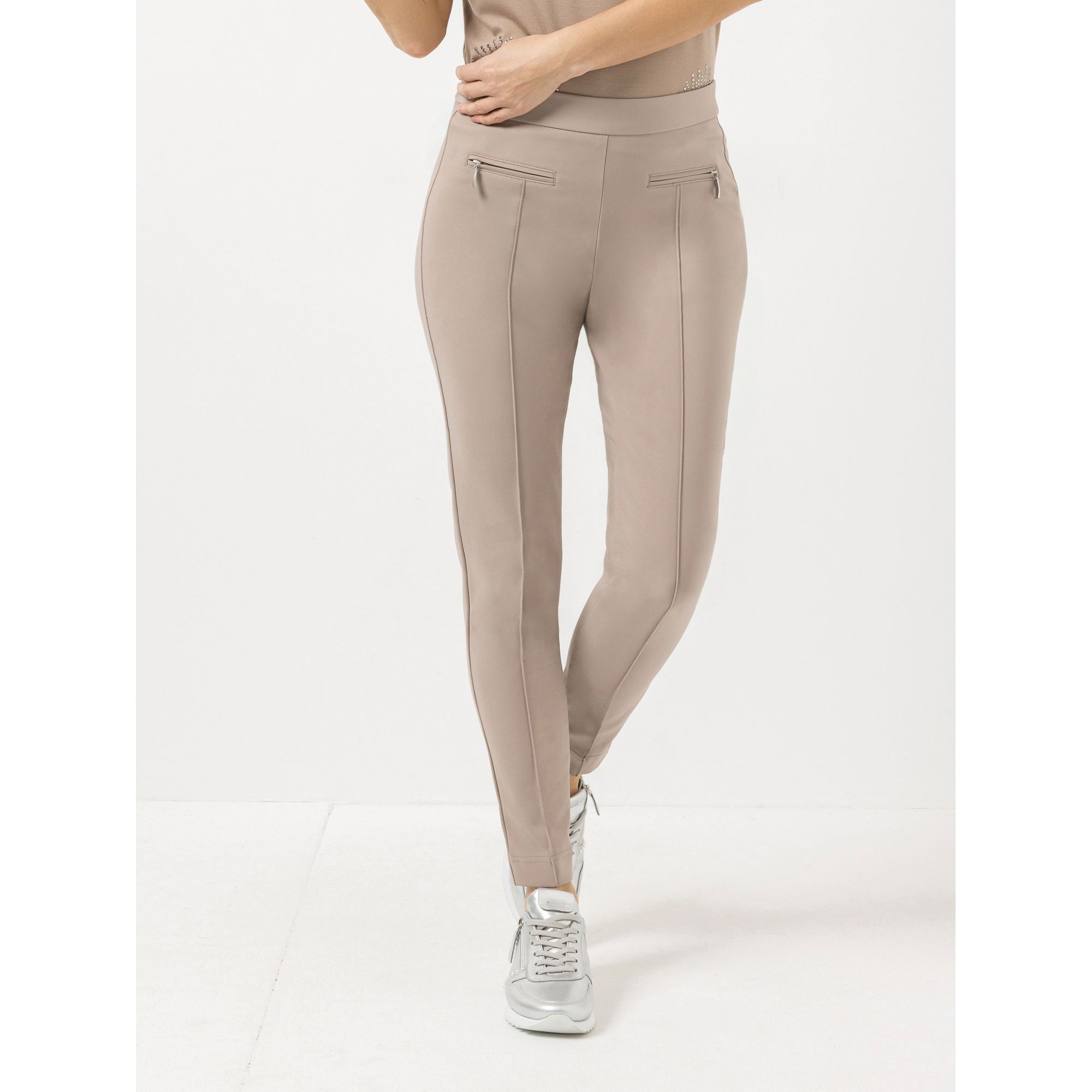 STEFFEN SCHRAUT Jeggings London knöchellang Reißverschluss-Detail sehr schmales Bein