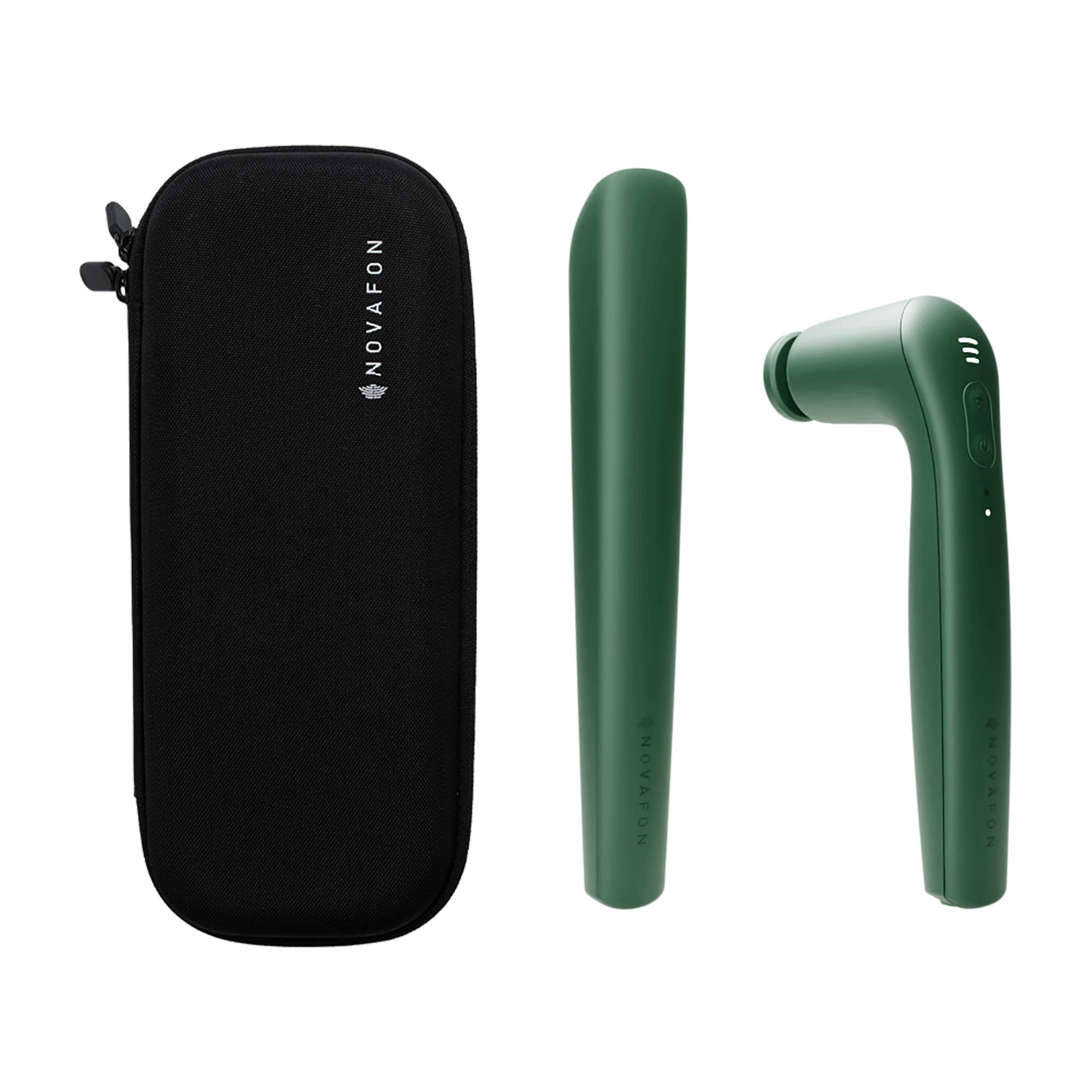 NOVAFON lite Schallwellengerät inkl. Transport Case, Verlängerungsgriff & Faszienball