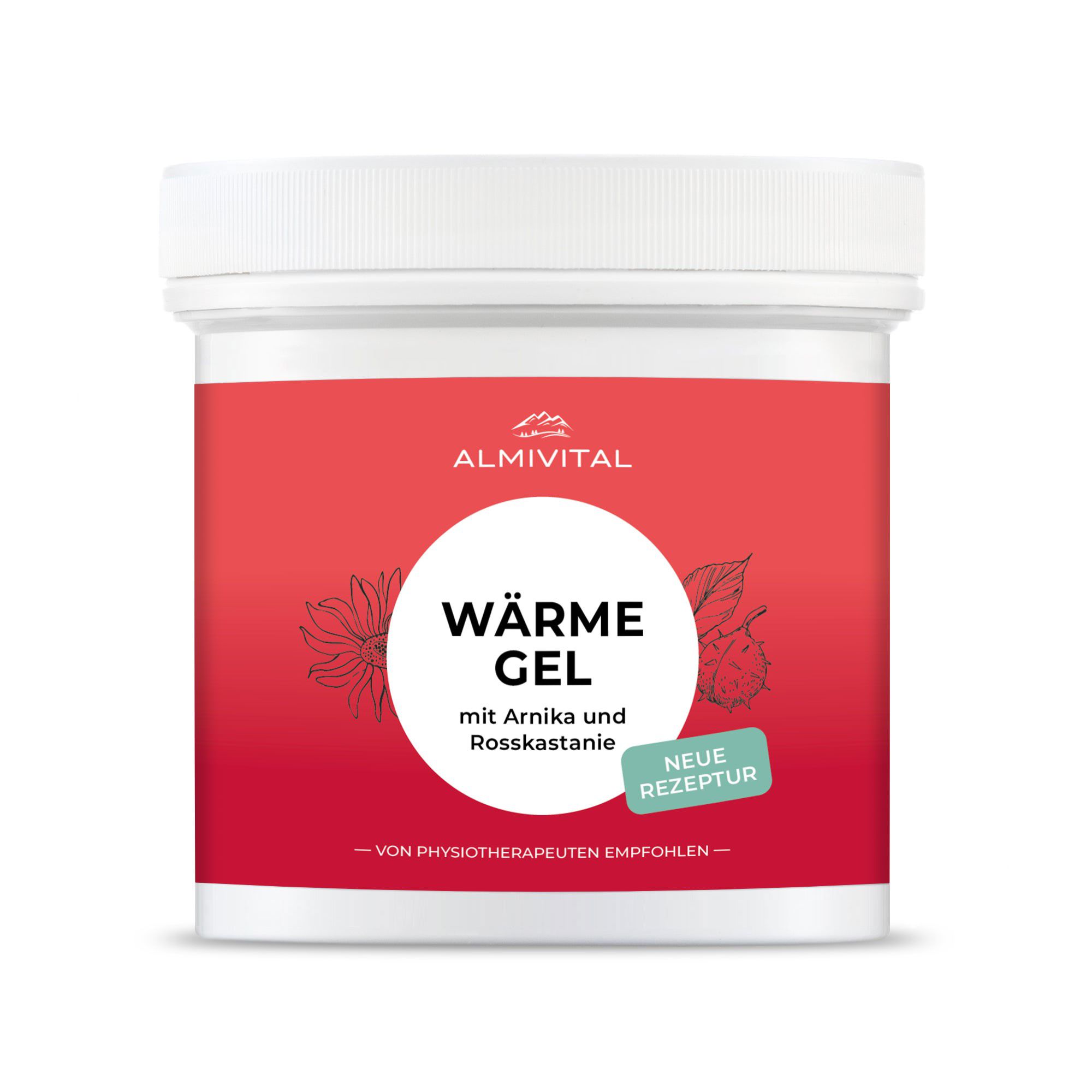 ALMIVITAL Wärmegel mit Arnika & Rostkastanie 500ml