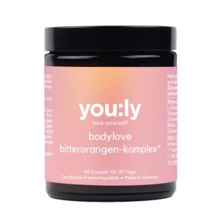 you:ly Bodylove Bitterorangen- Stoffwechsel-Komplex 60 Kapseln f. 30 Tage
