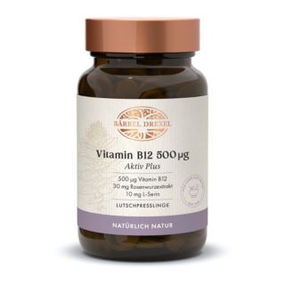BÄRBEL DREXEL Vitamin B12 500 PLUS Lutschpresslinge, 150 Stück für 150 Tage
