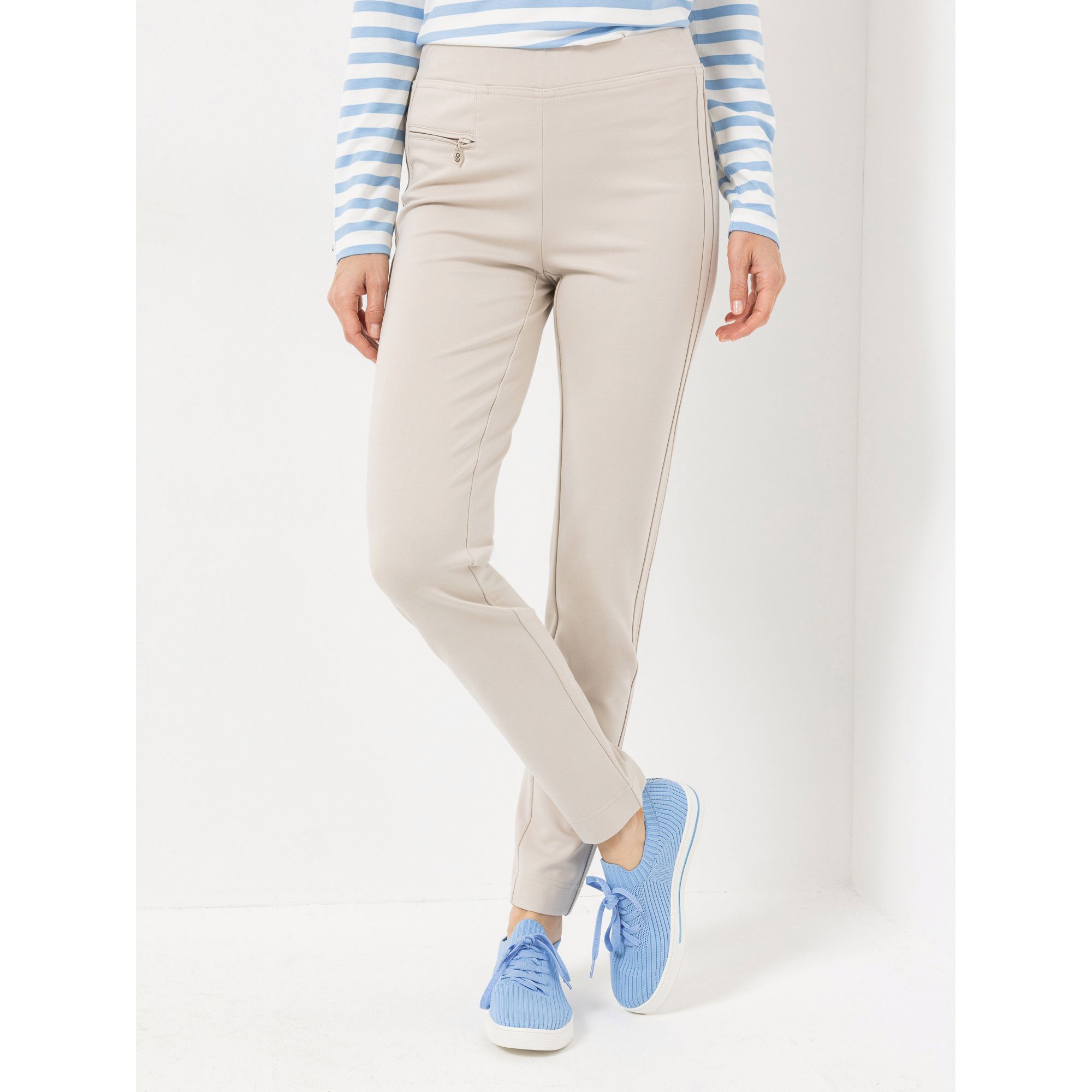 STRANDFEIN Hose Swenja Normal & Kurzgröße OEKO-TEX®Standard 100 schmales Bein