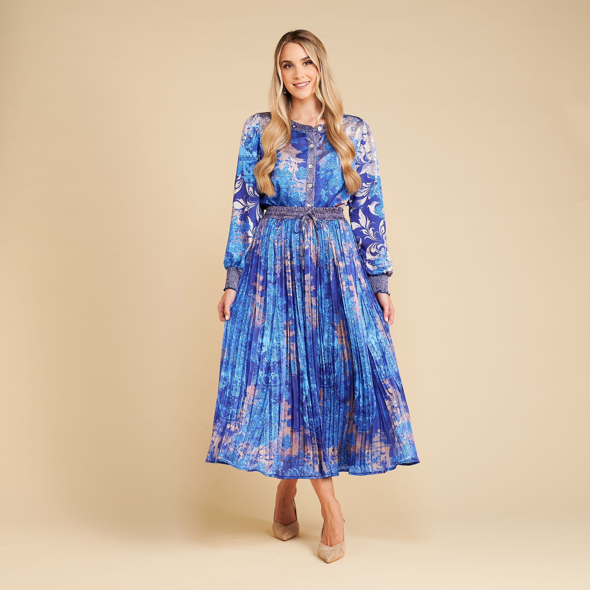 SCHIFFHAUER MUNICH® Rock, Tunnelzug Rundumdehnbund mit Tunnelzug weite Form