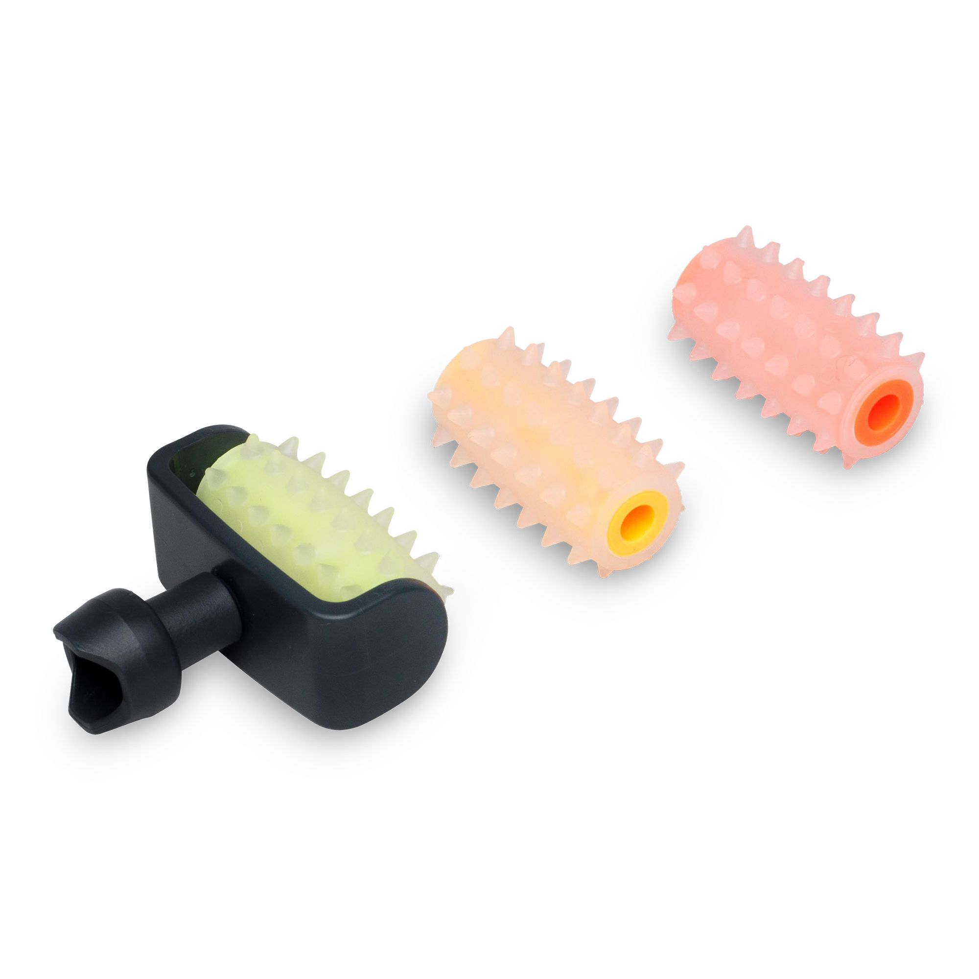 NOVAFON Sensi-Roller Set weich, mittel, hart 3tlg. schwarz