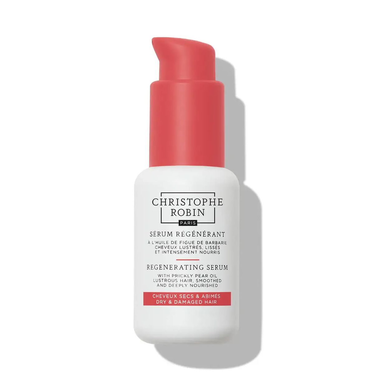 CHRISTOPHE ROBIN Regenerierendes Haarserum mit Kaktusfeigenöl 50ml - QVC.de