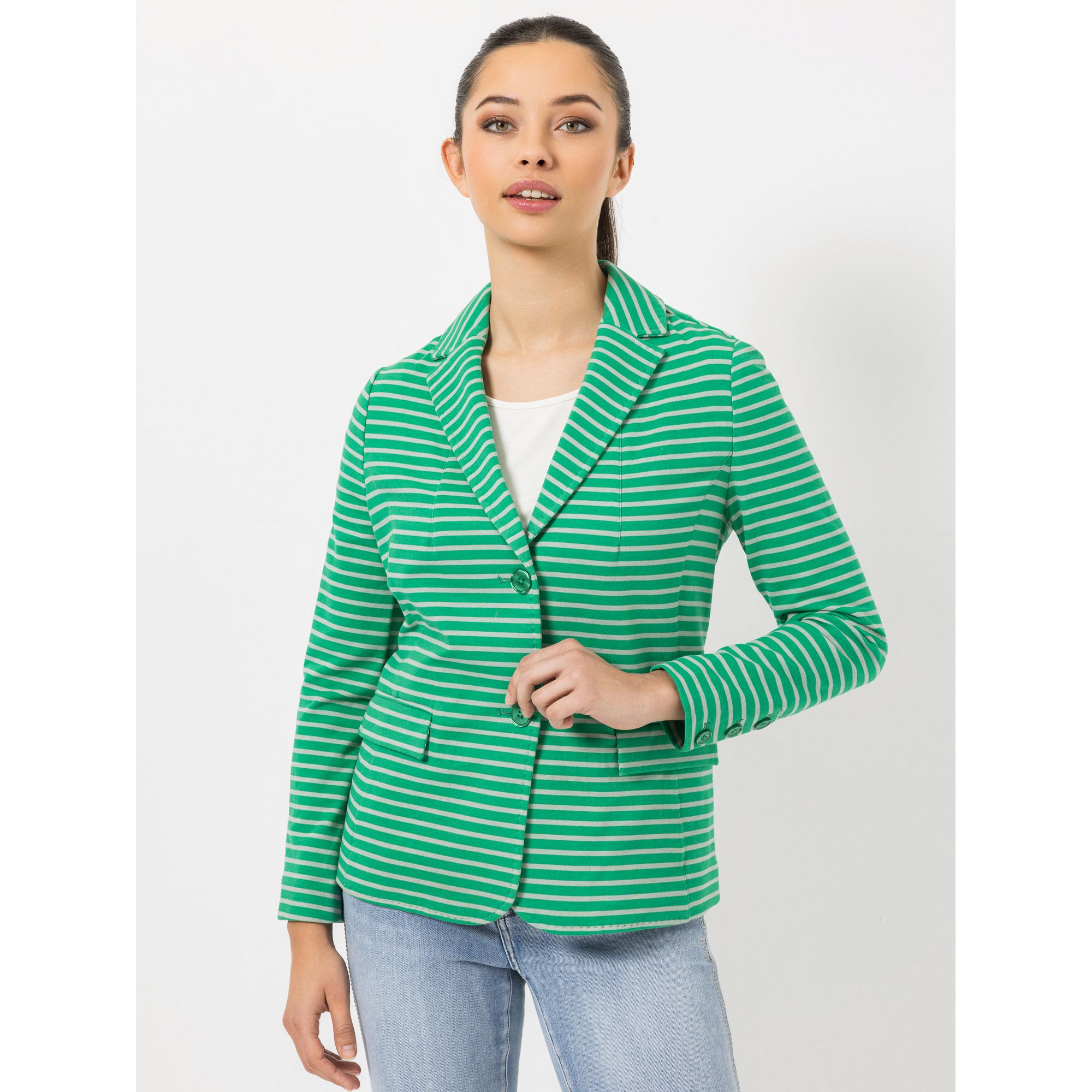 STEFFEN SCHRAUT Blazer Reverskragen Pattentaschen figurbetont