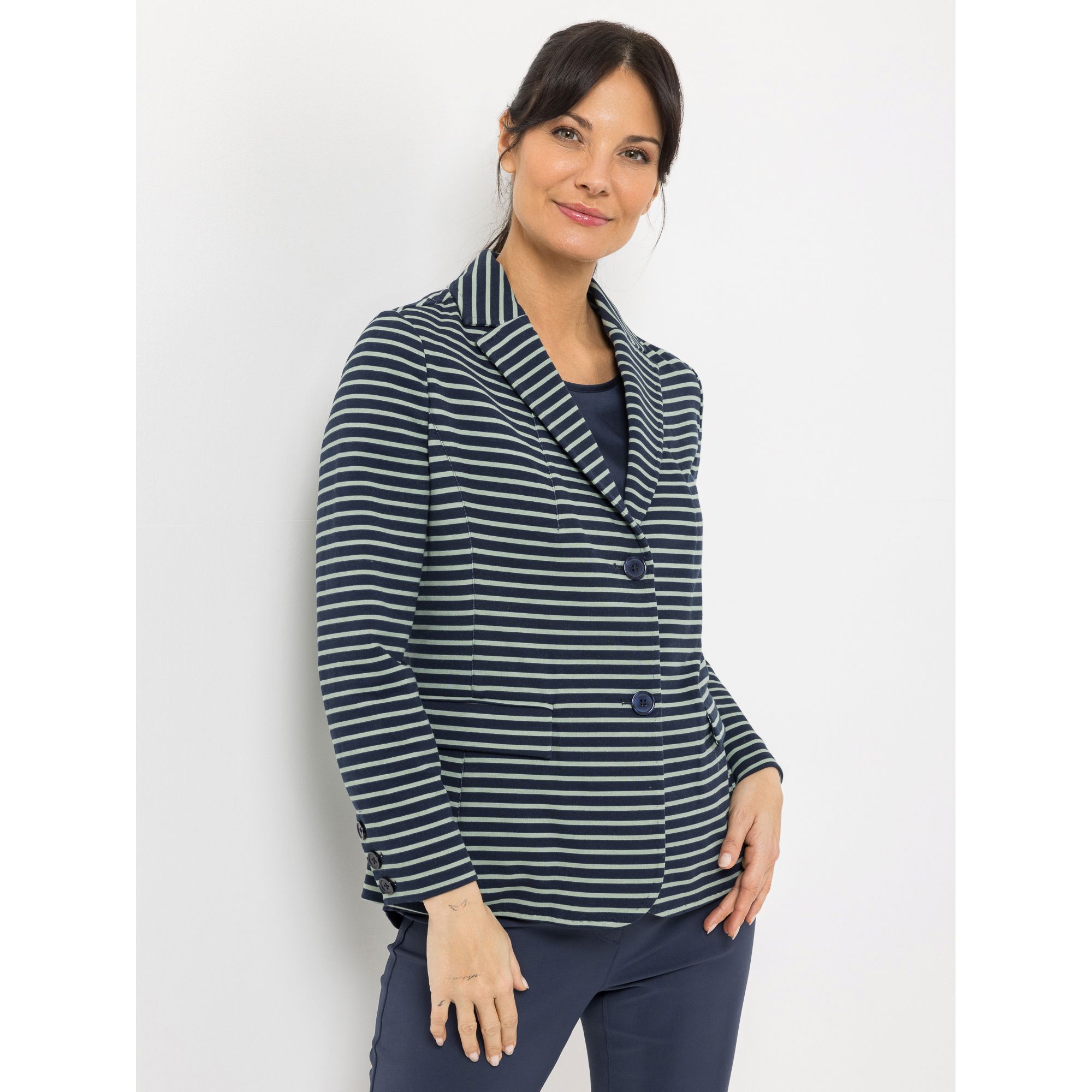 STEFFEN SCHRAUT Blazer Reverskragen Pattentaschen figurbetont