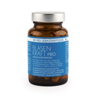 Dr. med. Sebastian Pleuse Blasenkraft Pro mit Cranberrypulver 60 Kapseln