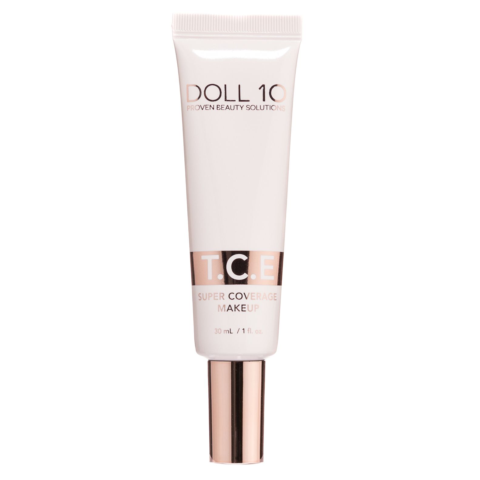 DOLL 10 BEAUTY Super Coverage T.C.E Foundation 30ml mit Pinsel QVC.de