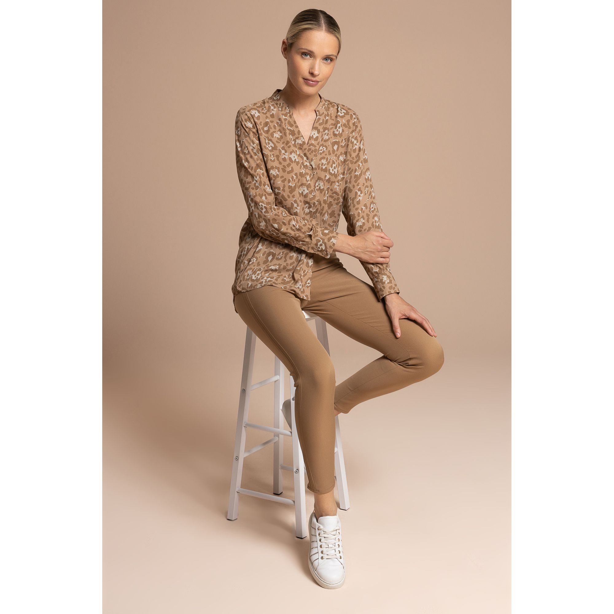 STEFFEN SCHRAUT Jeggings London knöchellang Galon-Streifen schmales Bein