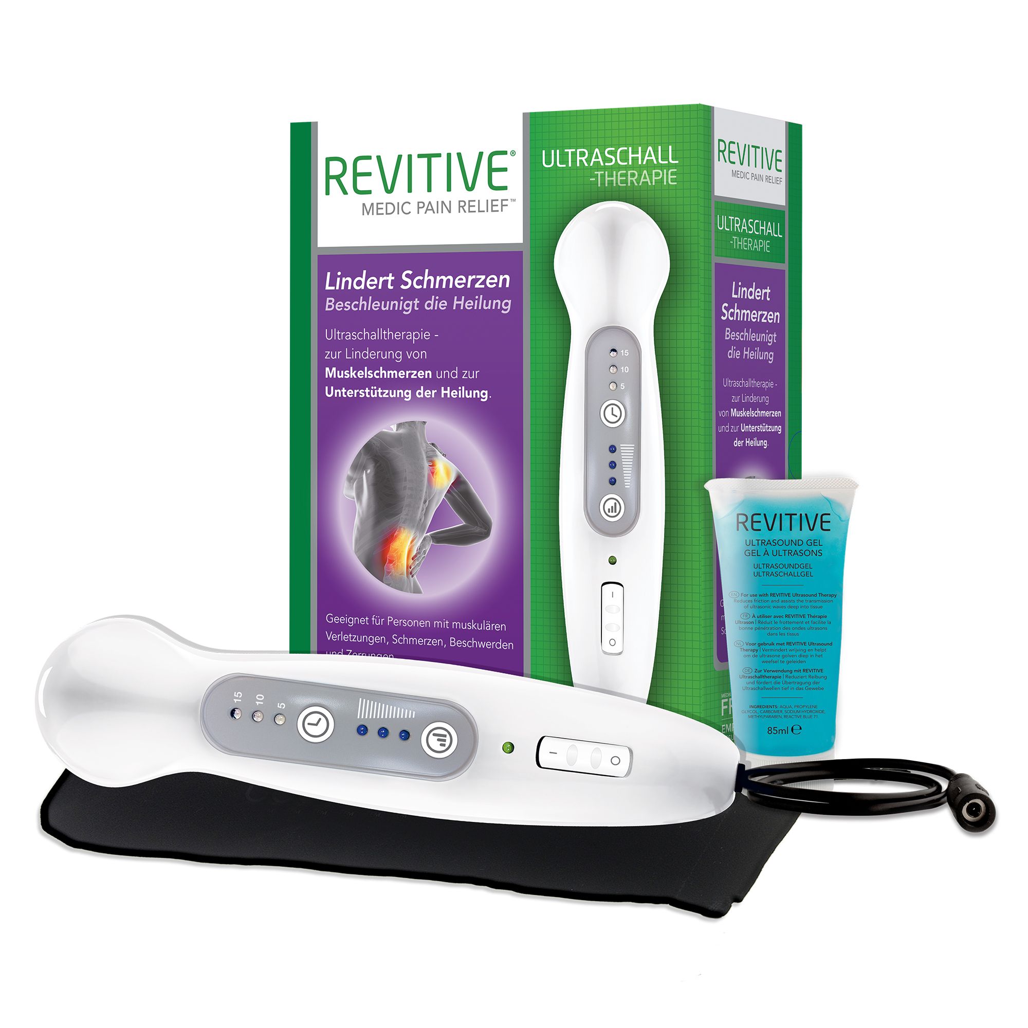 Revitive® Ultraschall Therapie für zu Hause 1-MHz-Schallwellen Medizinprodukt