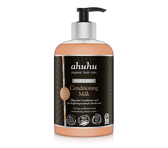 ahuhu organic hair care Papaya Orange Shake Hair & Body 500ml Conditioning Milk