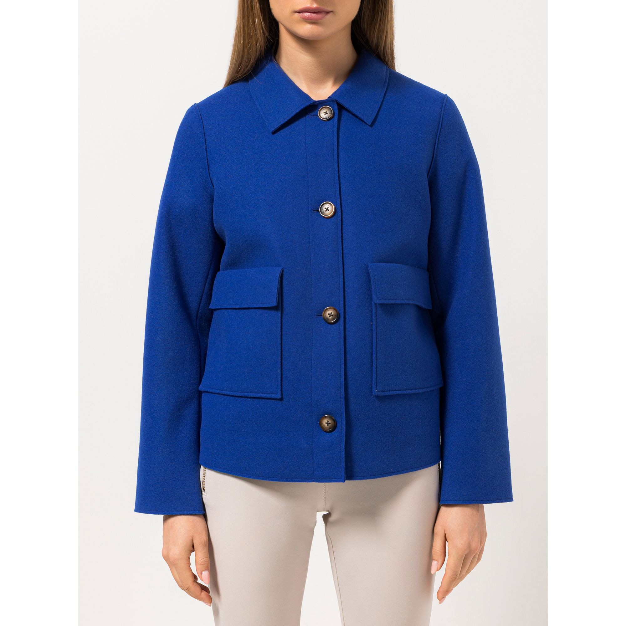 STEFFEN SCHRAUT Jacke Knopfleiste aufgesetzte Taschen leger weit