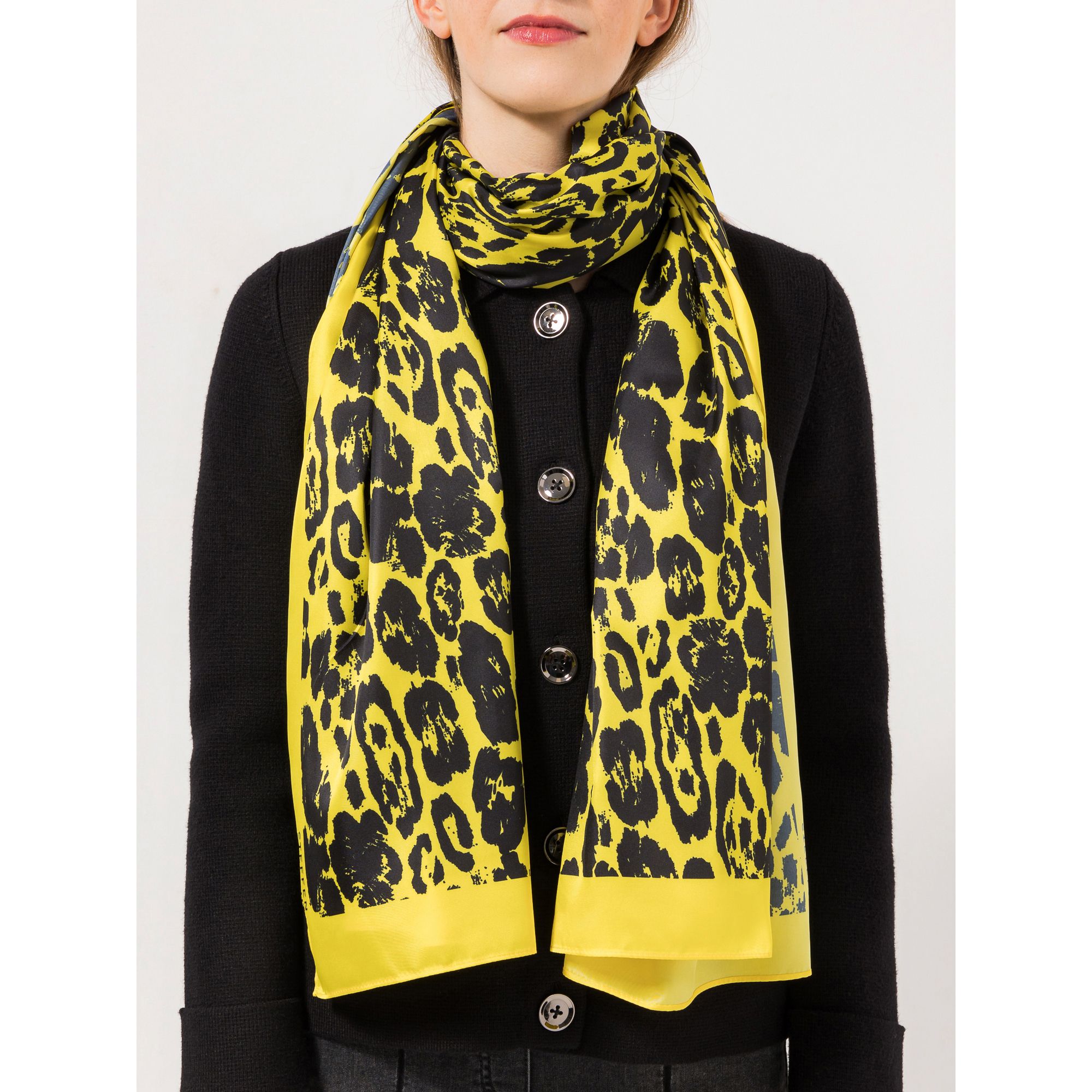 STEFFEN SCHRAUT Schal Caracas Twill-Stoff Allover-Druck ca. 190x90cm