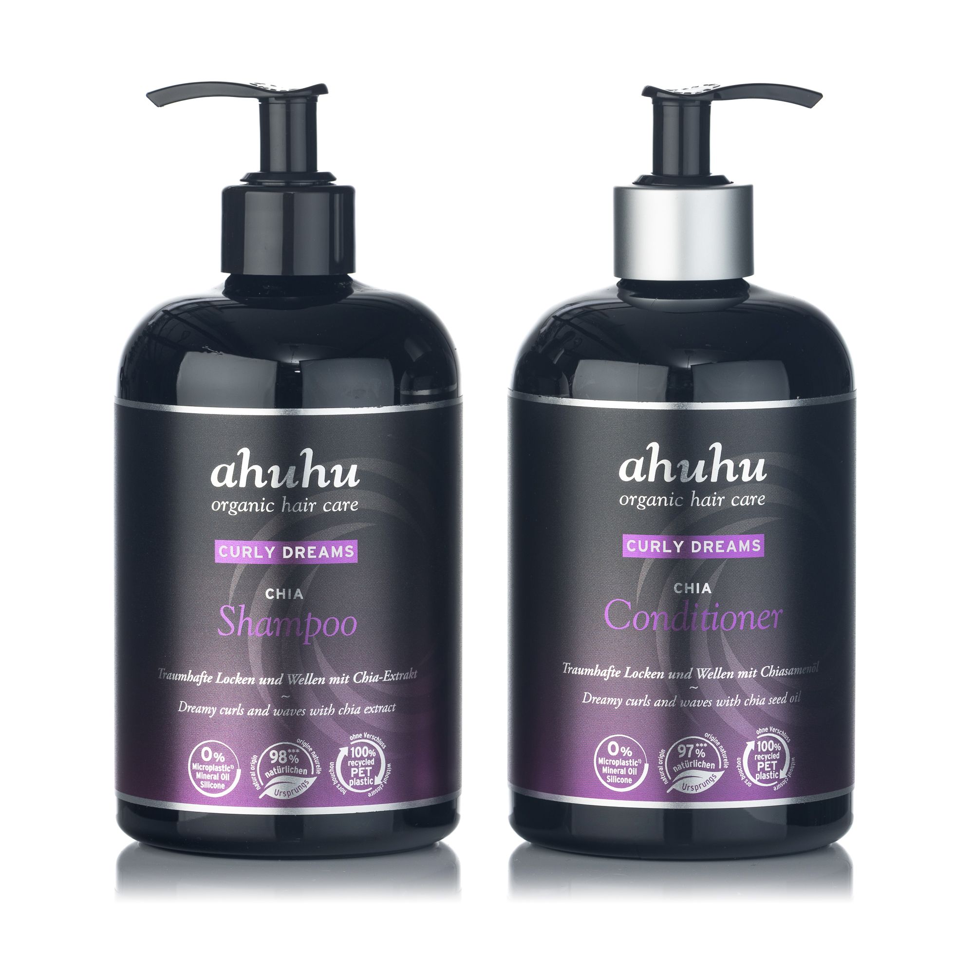 ahuhu Chia Shampoo 500ml & Chia Conditioner 500ml