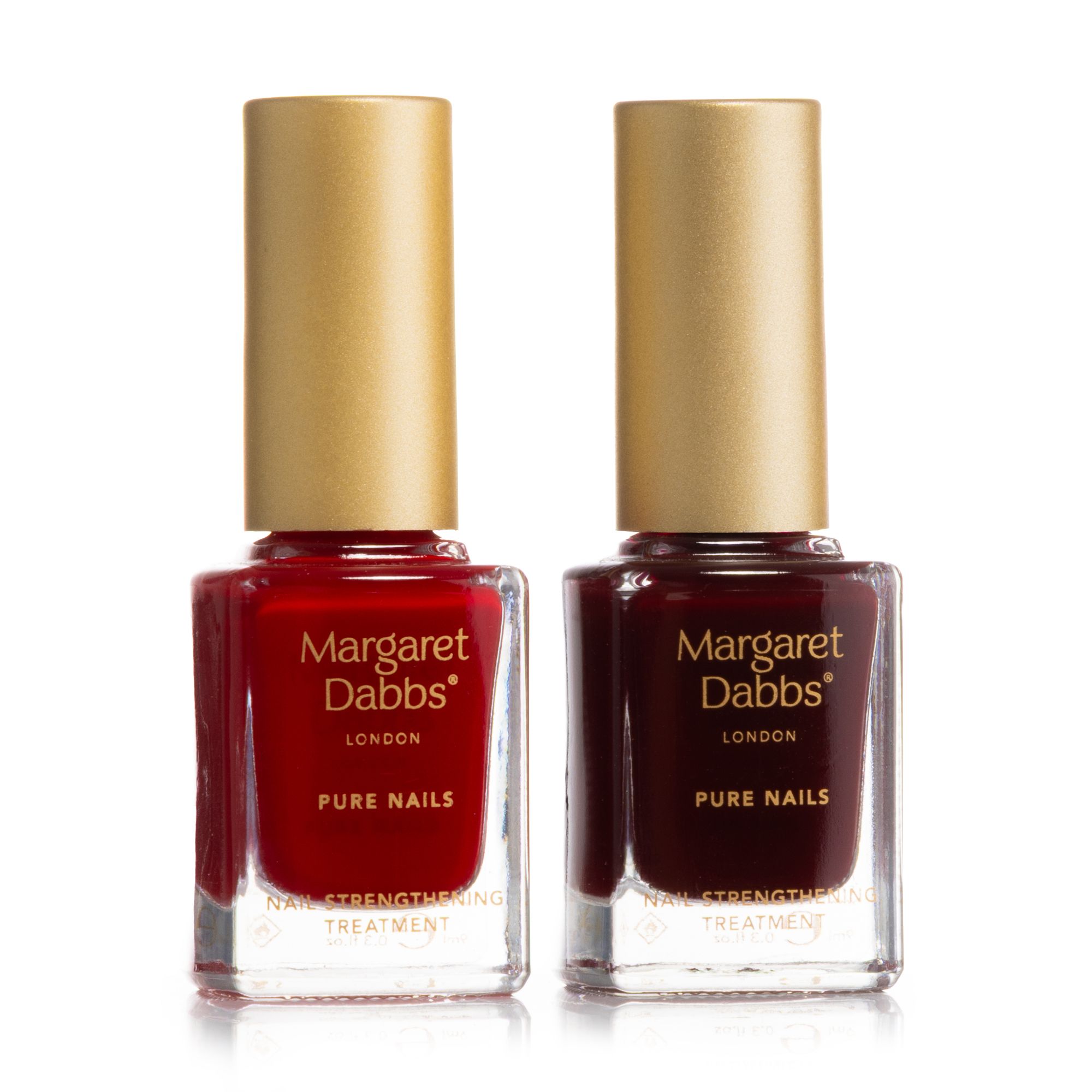 MARGARET DABBS LONDON Pure Nail Strengthening Treatment 2x9ml