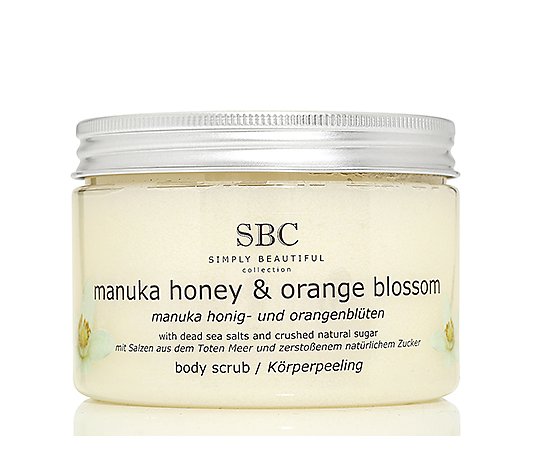 SBC Manuka Honig & Orangenblüten Körperpeeling 500g