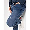 STRANDFEIN Menswear Jeanshose, lange Form 5-Pocket-Style Logoprägung Used-Look, 2 of 5
