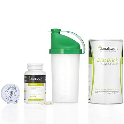 Sanaexpert Figur Aktiv Set 1 Kapseln 4g Diat Drink Inkl Massband Shaker Qvc De