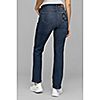 EVA LUTZ Jeans, lange Form 5-Pocket-Style Logo-Taschenfutter gerades Bein, 3 of 4