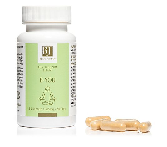 BEATE JOHNEN Aus Liebe zum Leben B-YOU mit B-Vitaminen 60 Stück für 30 Tage