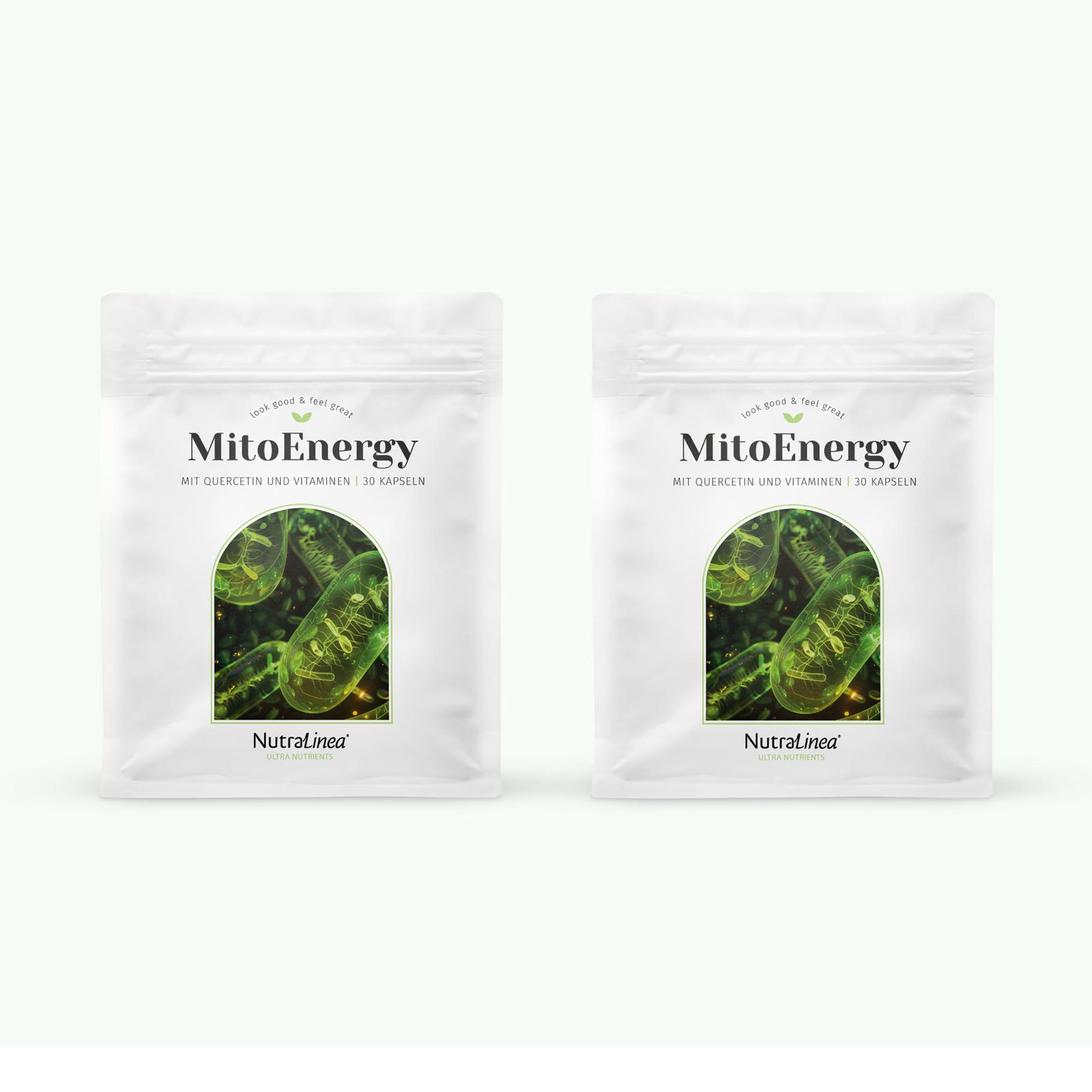 NutraLinea® MitoEnergy mit Vitamin D3 & Q10 2x30 Kapseln für 60 Tage