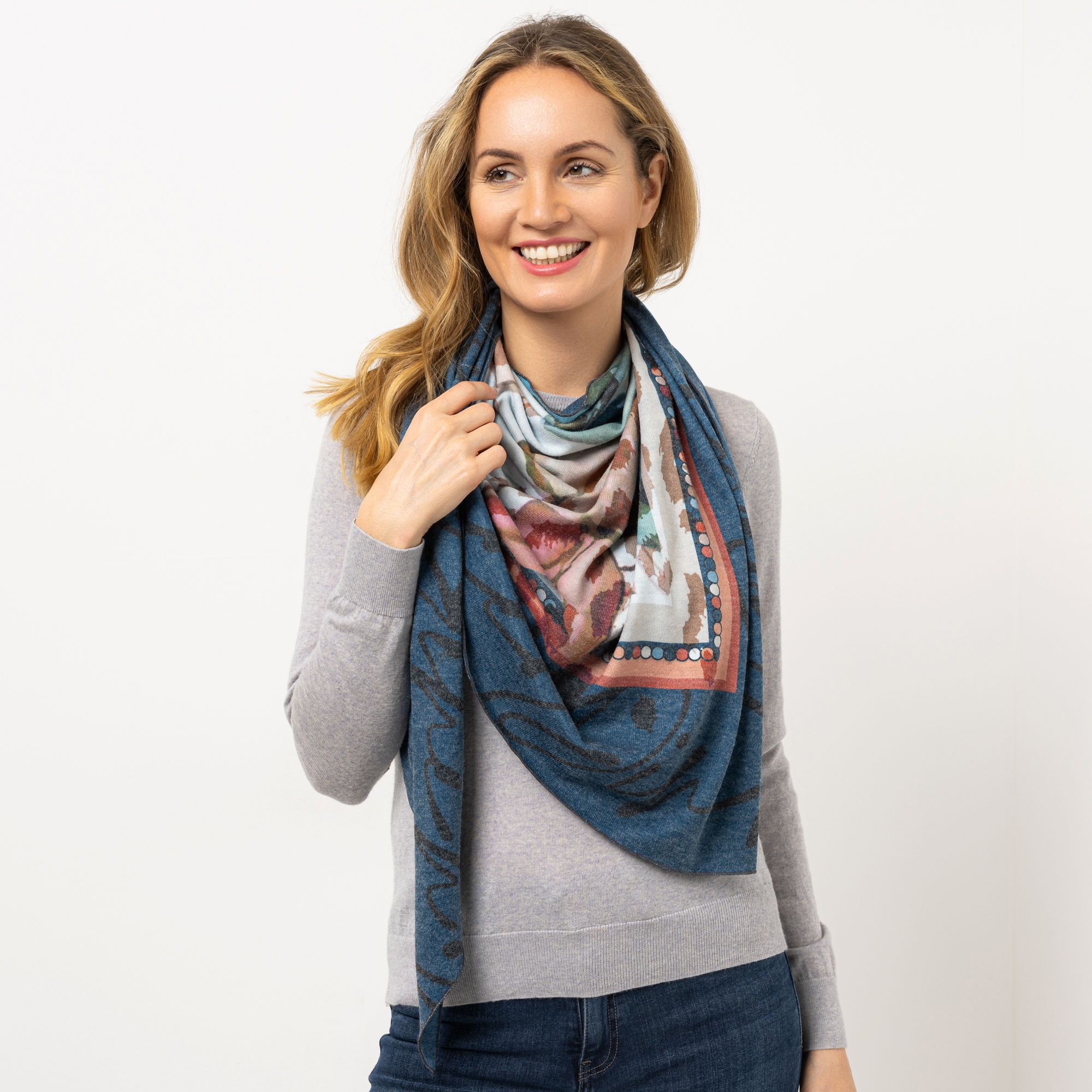 DINE 'N' DANCE Dreiecktuch bedruckt