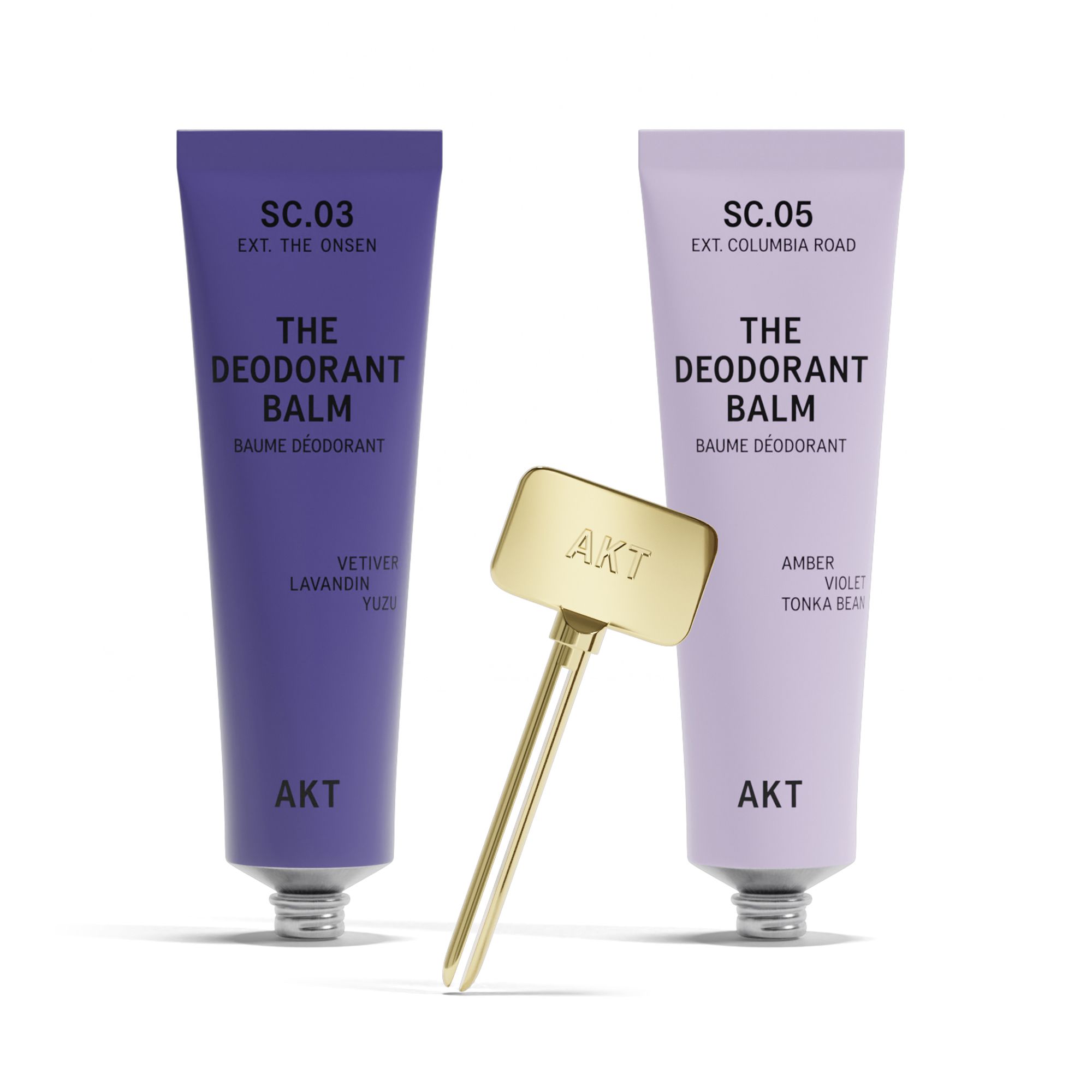 AKT Deodorant Balm Duo 2x 50ml & Assistant