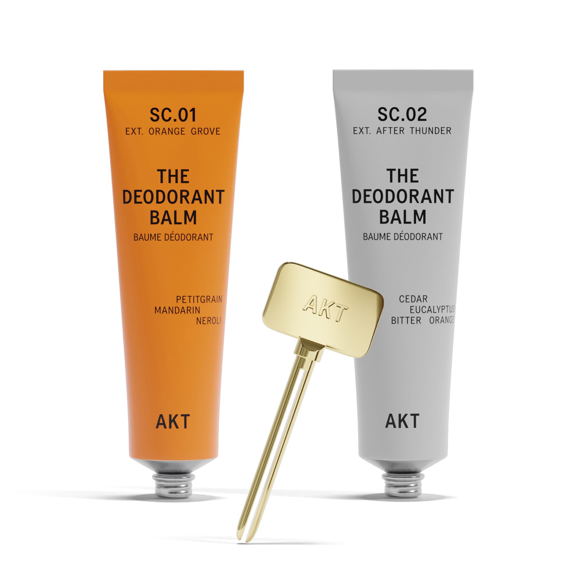 AKT Deodorant Balm Duo 2x 50ml & Assistant