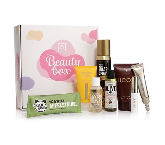 QVC Beauty Box zum Testen & Kennenlernen von 8 Marken