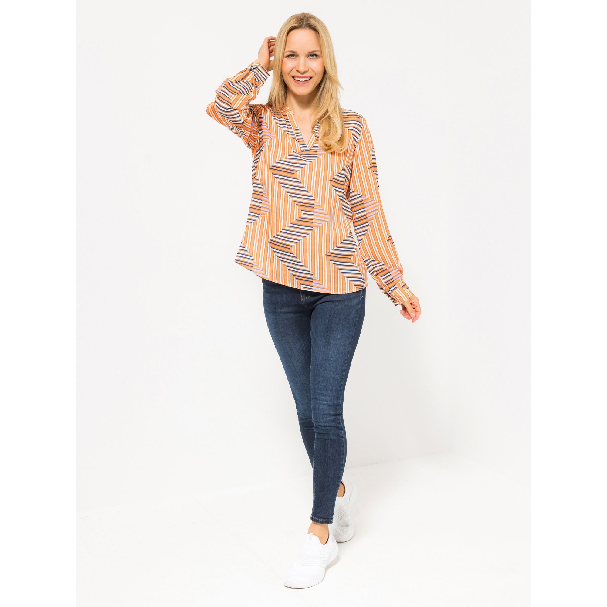 DAWID by Dawid Tomaszewski Bluse, 1/1 Arm Manschetten figurumspielend