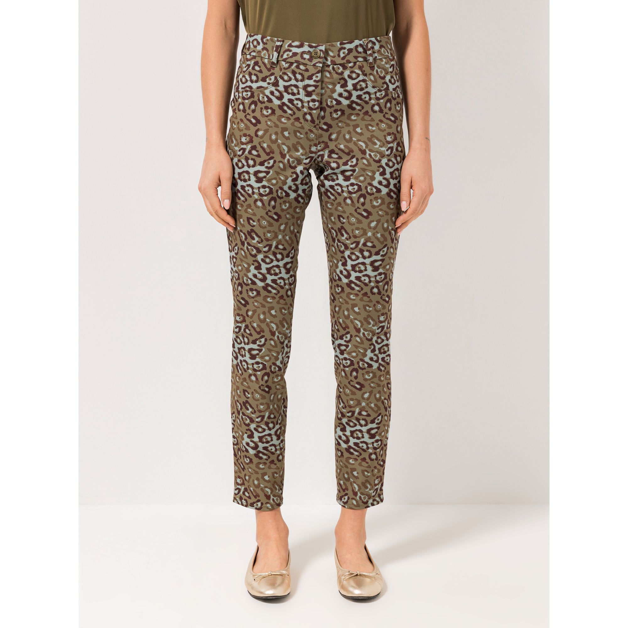 STEFFEN SCHRAUT Hose Las Vegas knöchellang elastischer Bund schmales Bein