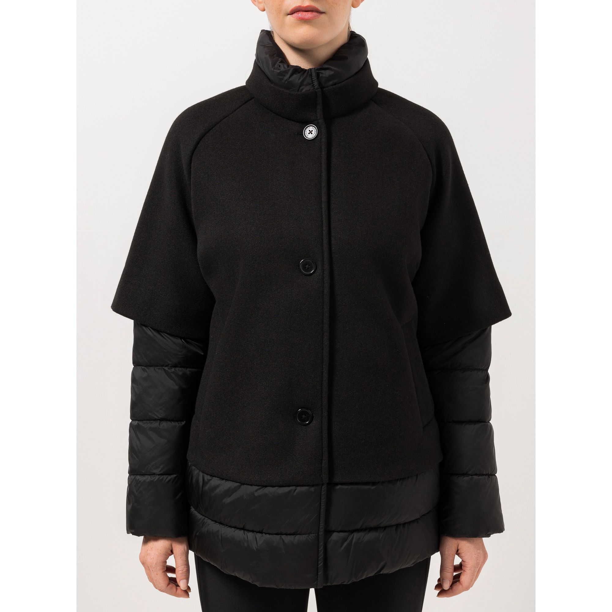 STEFFEN SCHRAUT Jacke Materialmix Stehkragen leger weit