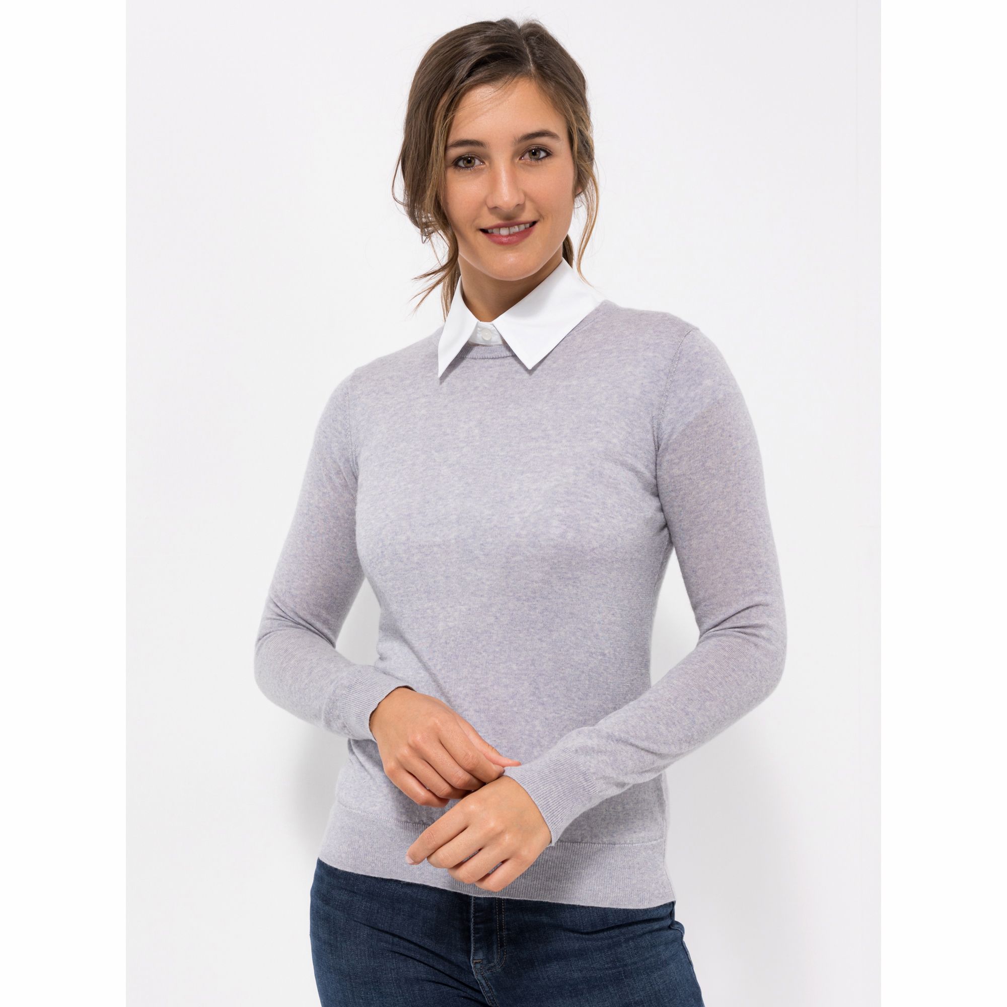 KIM & CO. Blusenkragen für den Ausschnitt Knopfleiste 3 Größen erhältlich