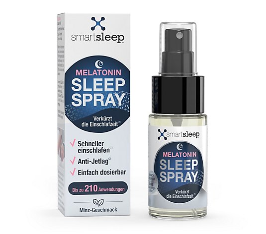 smartsleep® Melatonin Spray Einschlafspray 2x30ml für 2x210 Anwendungen