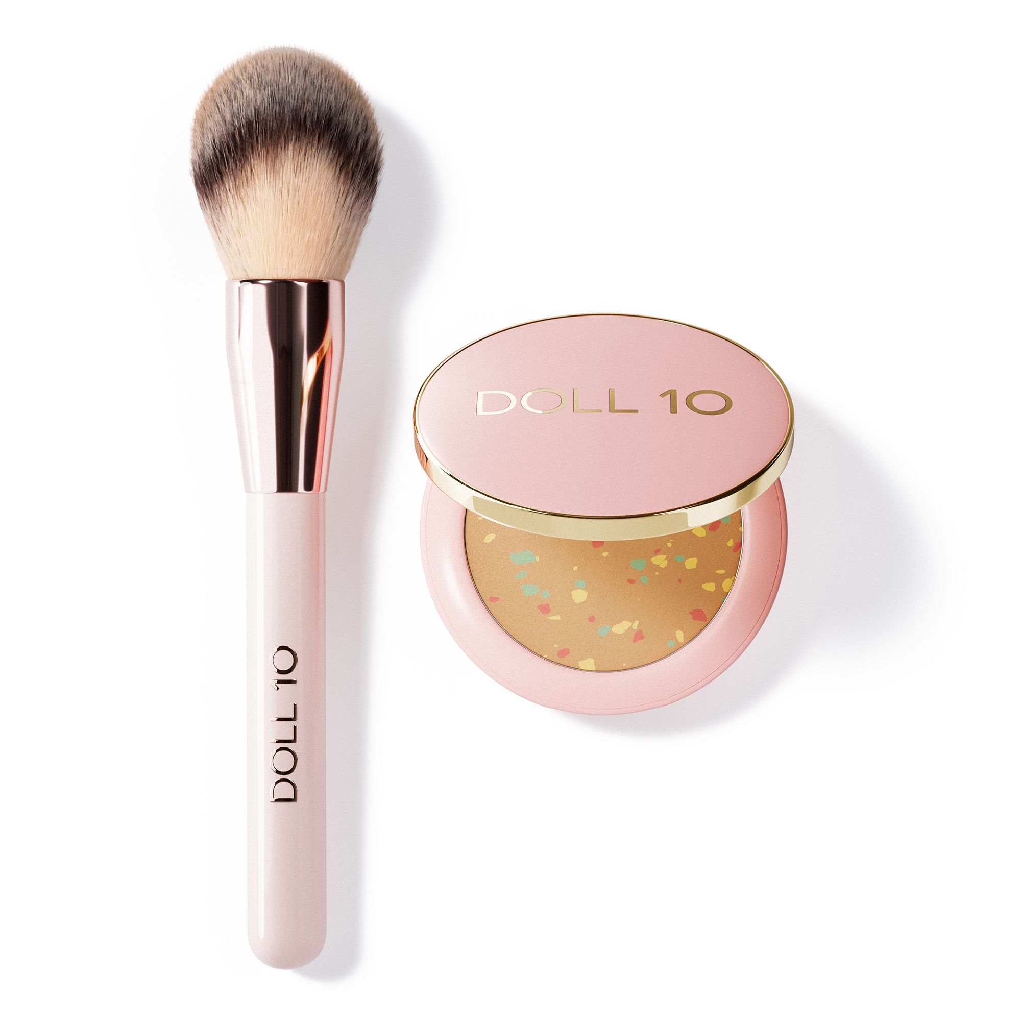 DOLL 10 BEAUTY Doll Skin Blur & Smooth CC Puder 6,6g mit Pinsel