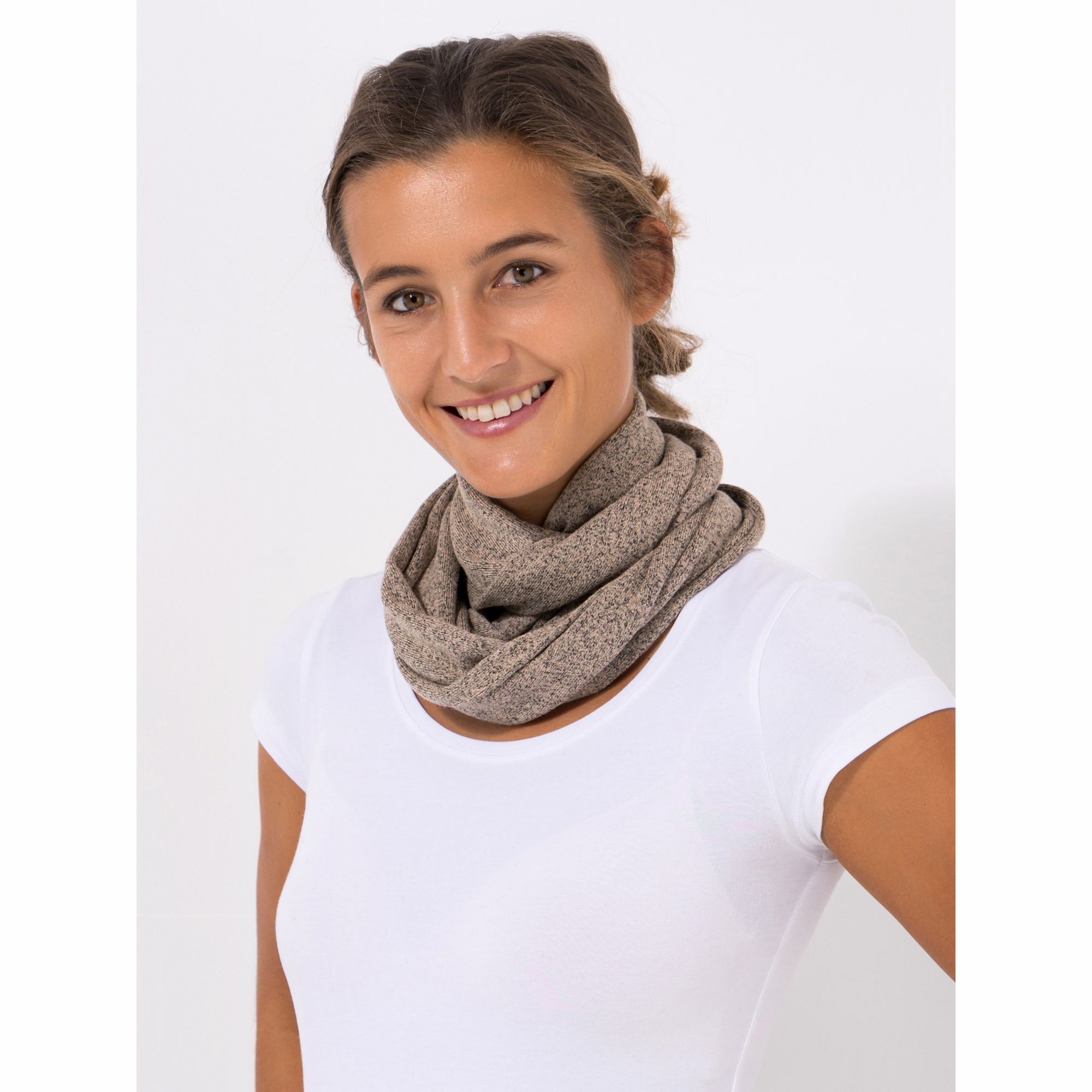 KIM & CO. Loop-Schal Feinstrick Optik Einheitsgrösse Länge: 162cm