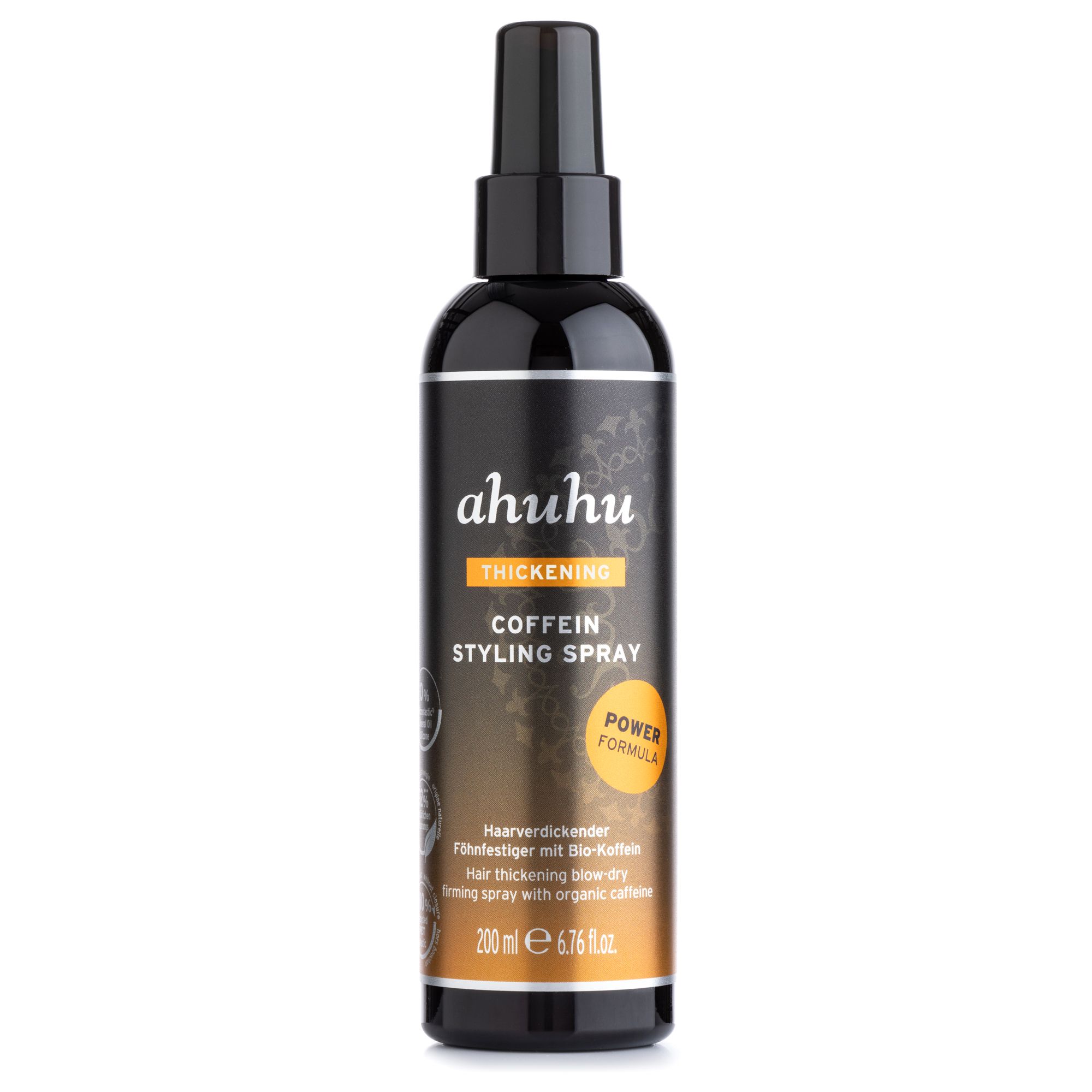 ahuhu Thickening Coffein Styling Spray Power Formula 200ml