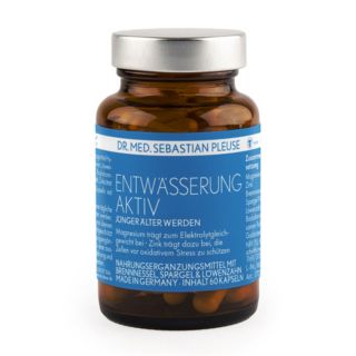 Dr. med. Sebastian Pleuse Entwässerung-Aktiv 60 Kapseln für 30 Tage