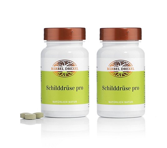 BÄRBEL DREXEL Schilddrüsen Pro mit Selen und Vitamin D 2x 125 Stück